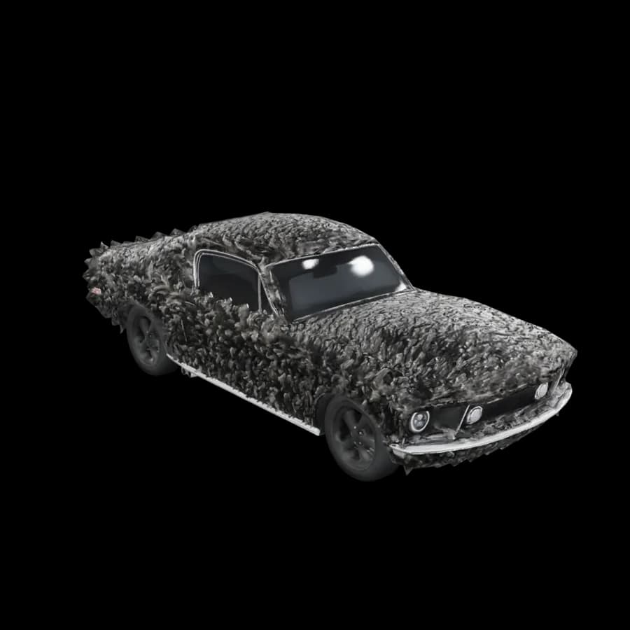 3D model of the same car